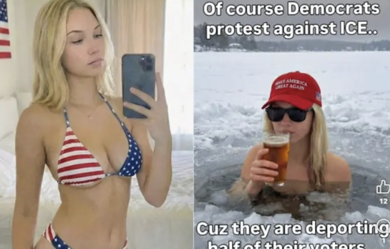 AI制作的虚假网红“艾米丽&middot;哈特”